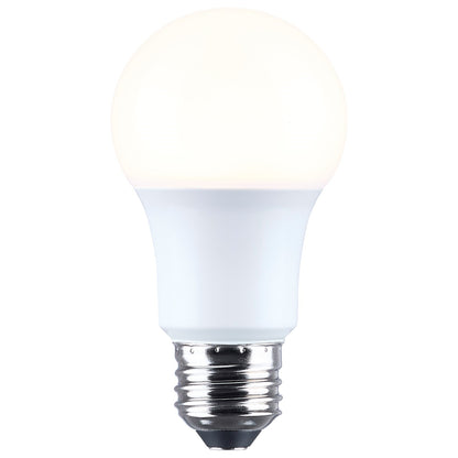 Nuvo Lighting 9.8W LED A19 4000K Plastic 120V 1-Pack, Frost