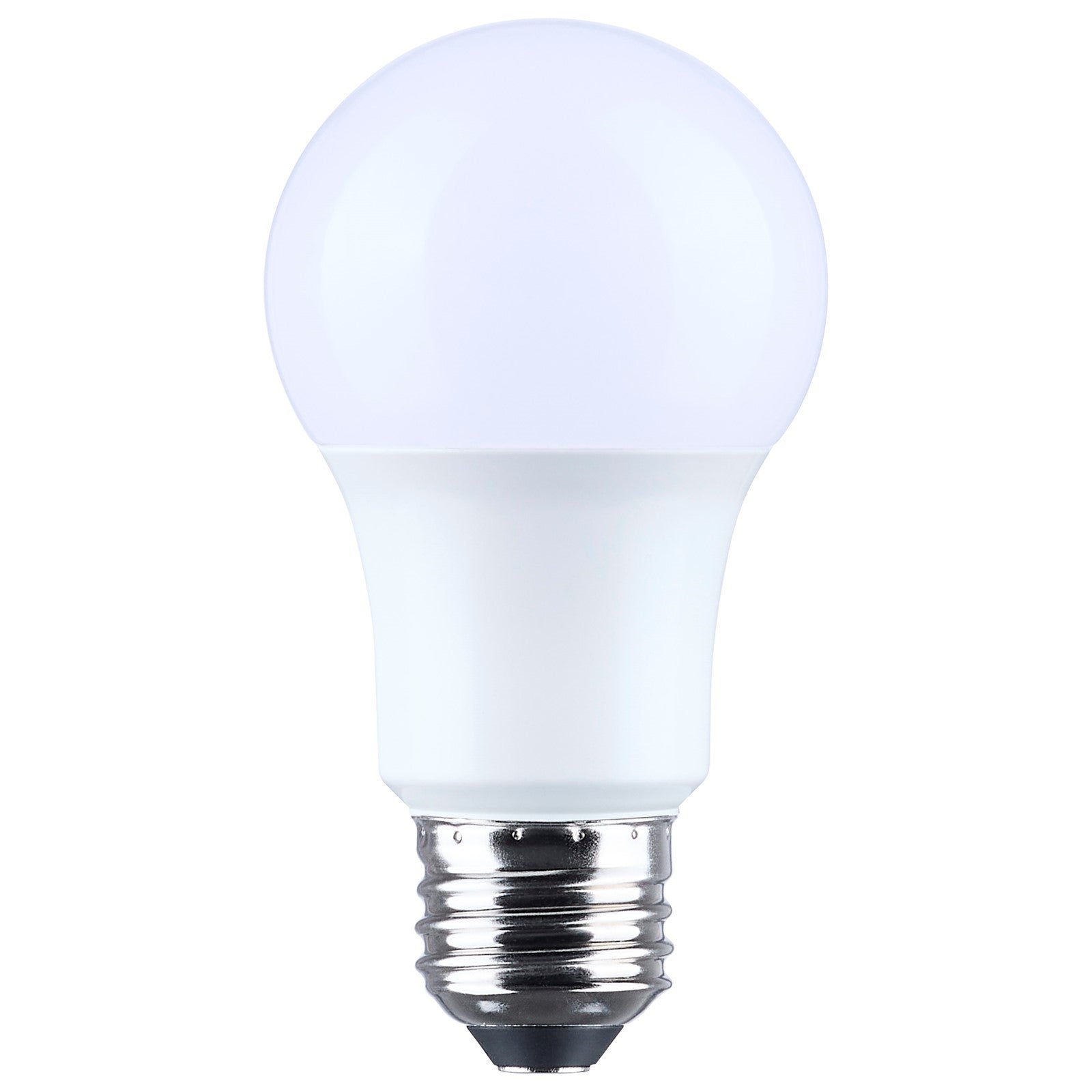 Nuvo Lighting 9.8W LED A19 3000K Plastic 120-277V 1-Pack, Frost