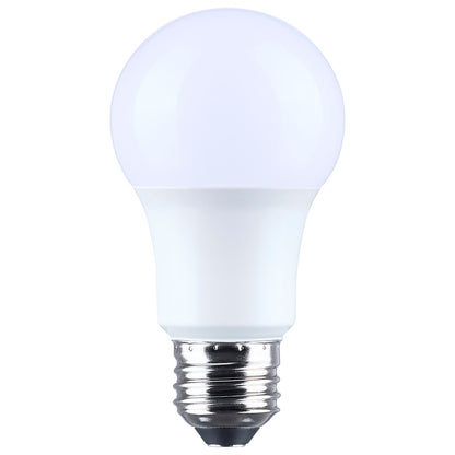 Nuvo Lighting 9.8W LED A19 3000K Plastic 120-277V 1-Pack, Frost