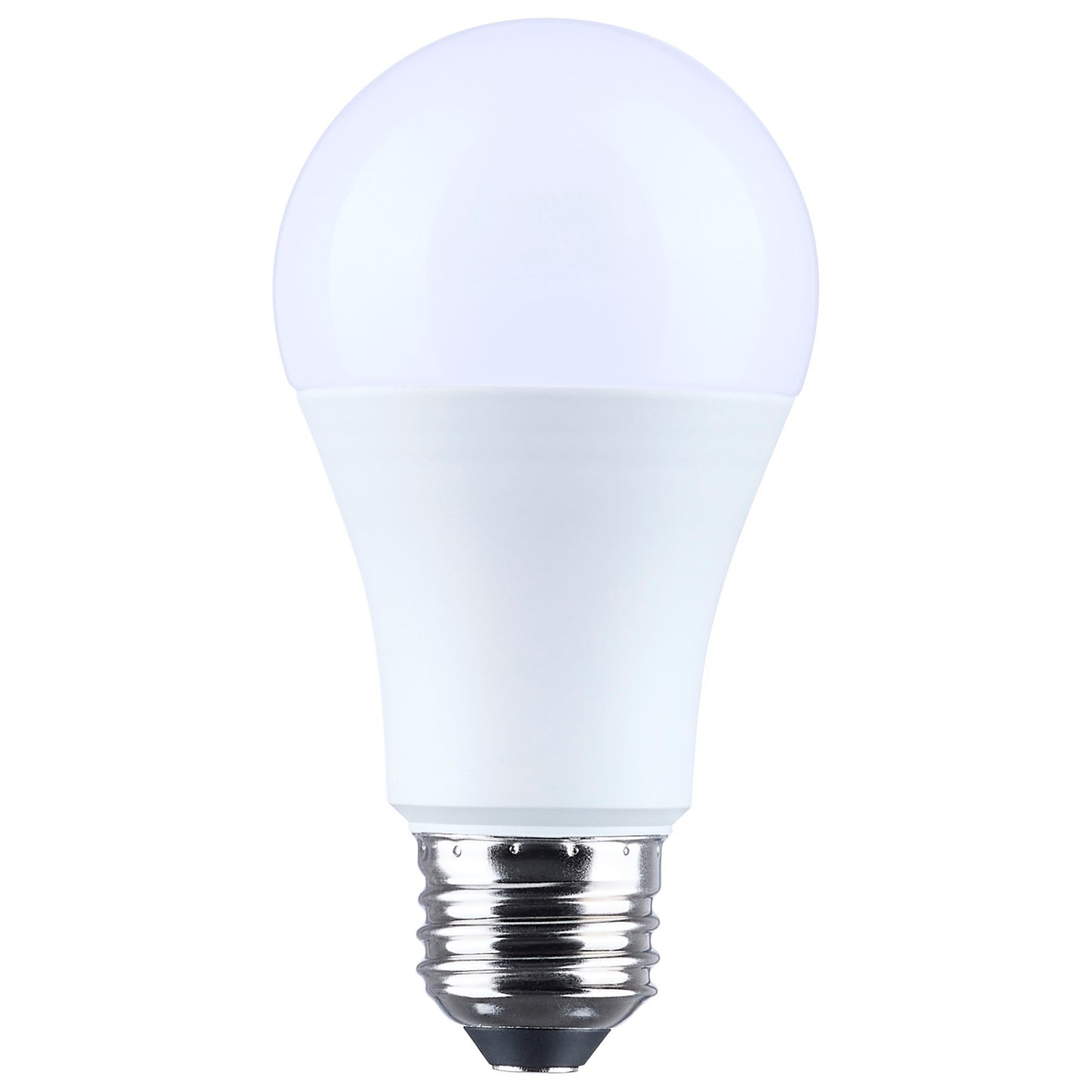 Nuvo 13.5/10/5W LED A19 3-Way Lamp 4000K Plastic 120V 1-Pack, Frost