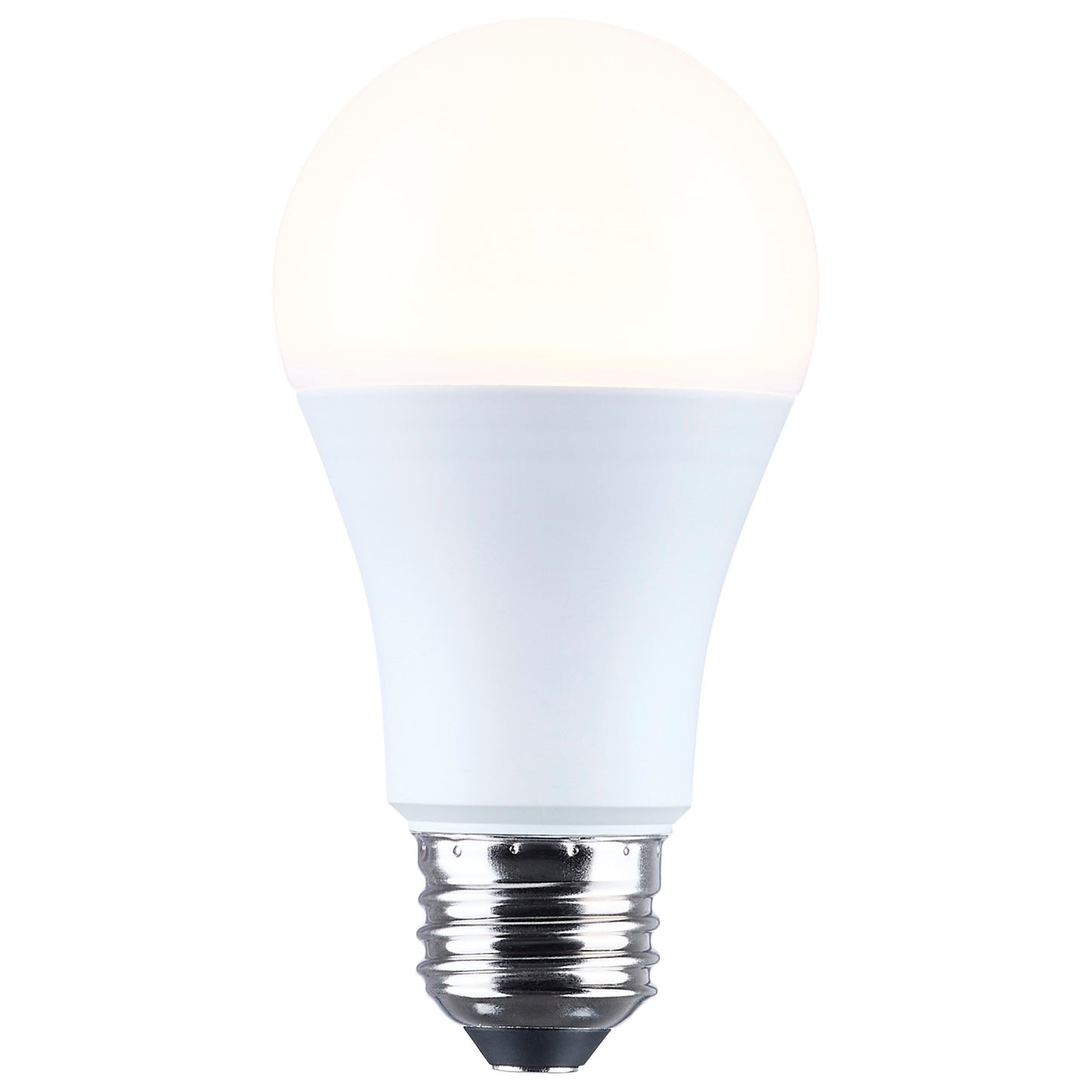 Nuvo 13.5/10/5W LED A19 3-Way Lamp 5000K Plastic 120V 1-Pack, Frost