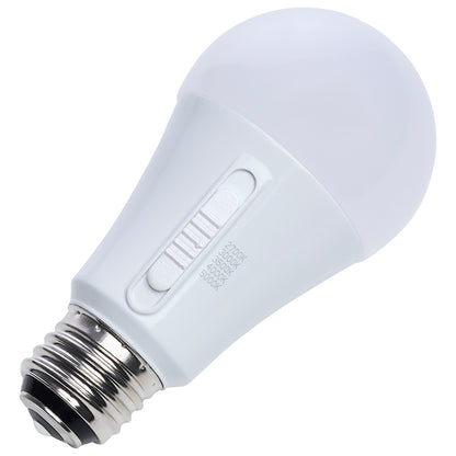 Nuvo 13.5/10/5W LED A19 3-Way Lamp 27K/3K/35K/4K/5K 120V 1-Pack, FRST