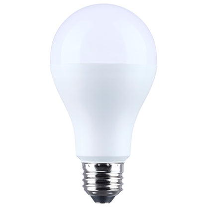 Nuvo 20/14/6.5W LED A21 3-Way Lamp 2700K Plastic 120V 1-Pack, Frost