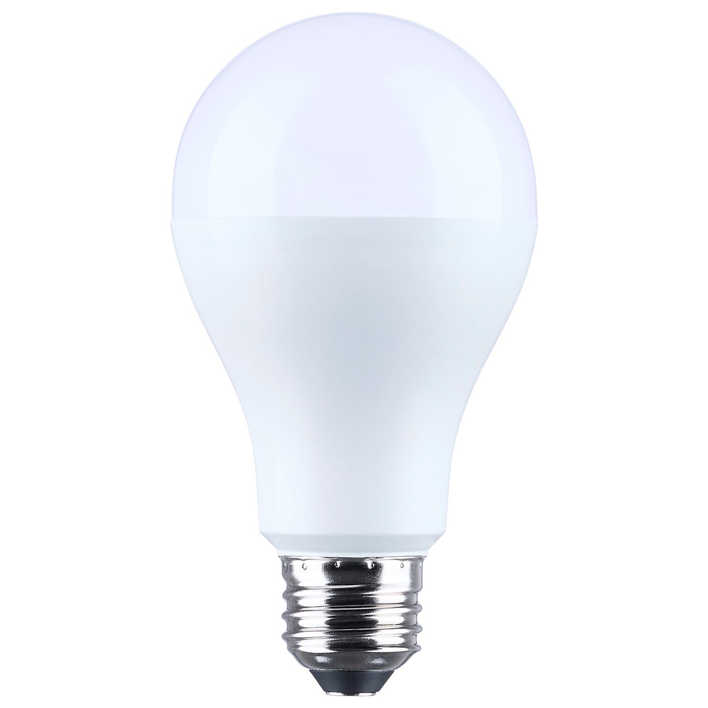 Nuvo 20/14/6.5W LED A21 3-Way Lamp 5000K Plastic 120V 1-Pack, Frost