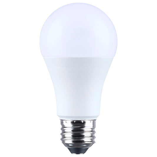Nuvo 13.5/10/5W LED A19 3-Way Lamp 2700K Plastic 120V 1-Pack, Frost