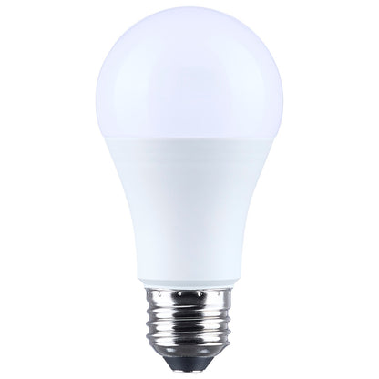 Nuvo 13.5/10/5W LED A19 3-Way Lamp 3000K Plastic 120V 1-Pack, Frost