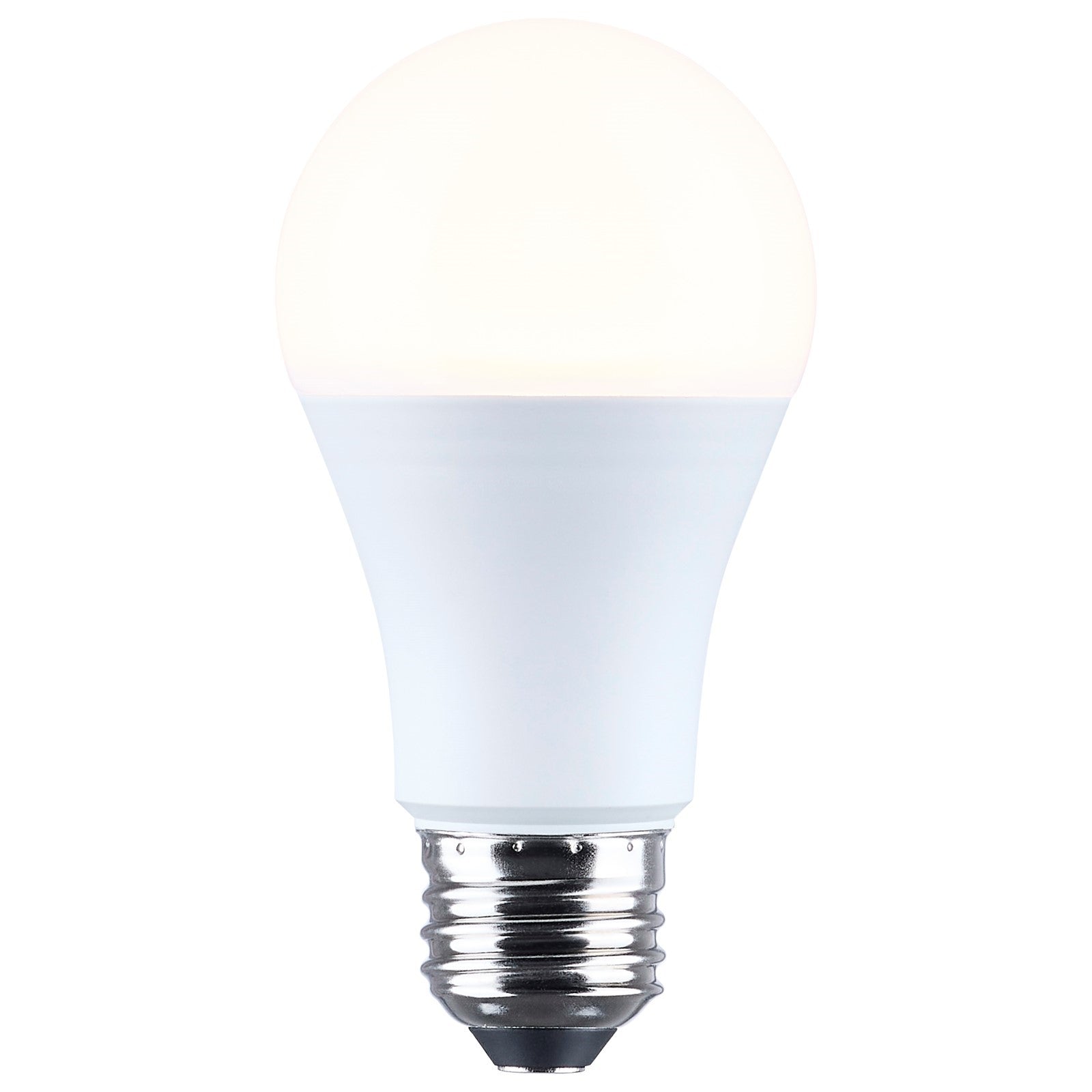 Nuvo 13.5/10/5W LED A19 3-Way Lamp 3000K Plastic 120V 1-Pack, Frost