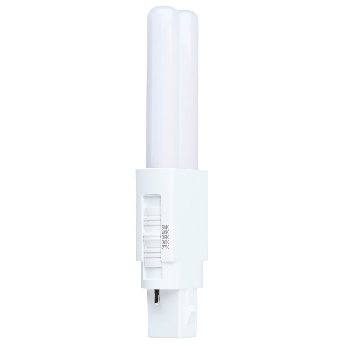 Nuvo 3W PLS LED 27K/3K/35K/4K/5K G23 Base Omni Type A/B 120-277V, Wht
