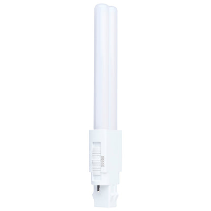 Nuvo 5W PLS LED 27K/3K/35K/4K/5K GX23 Base Omni Type A/B 120-277V, Wht