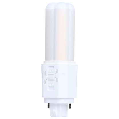 Nuvo Lighting S29883 5.5W LED PLC Lamp | G24d Base, 4-CCT Selectable, Type A/B | Commercial & Residential Retrofit | 800 Lumens | Model S29883
