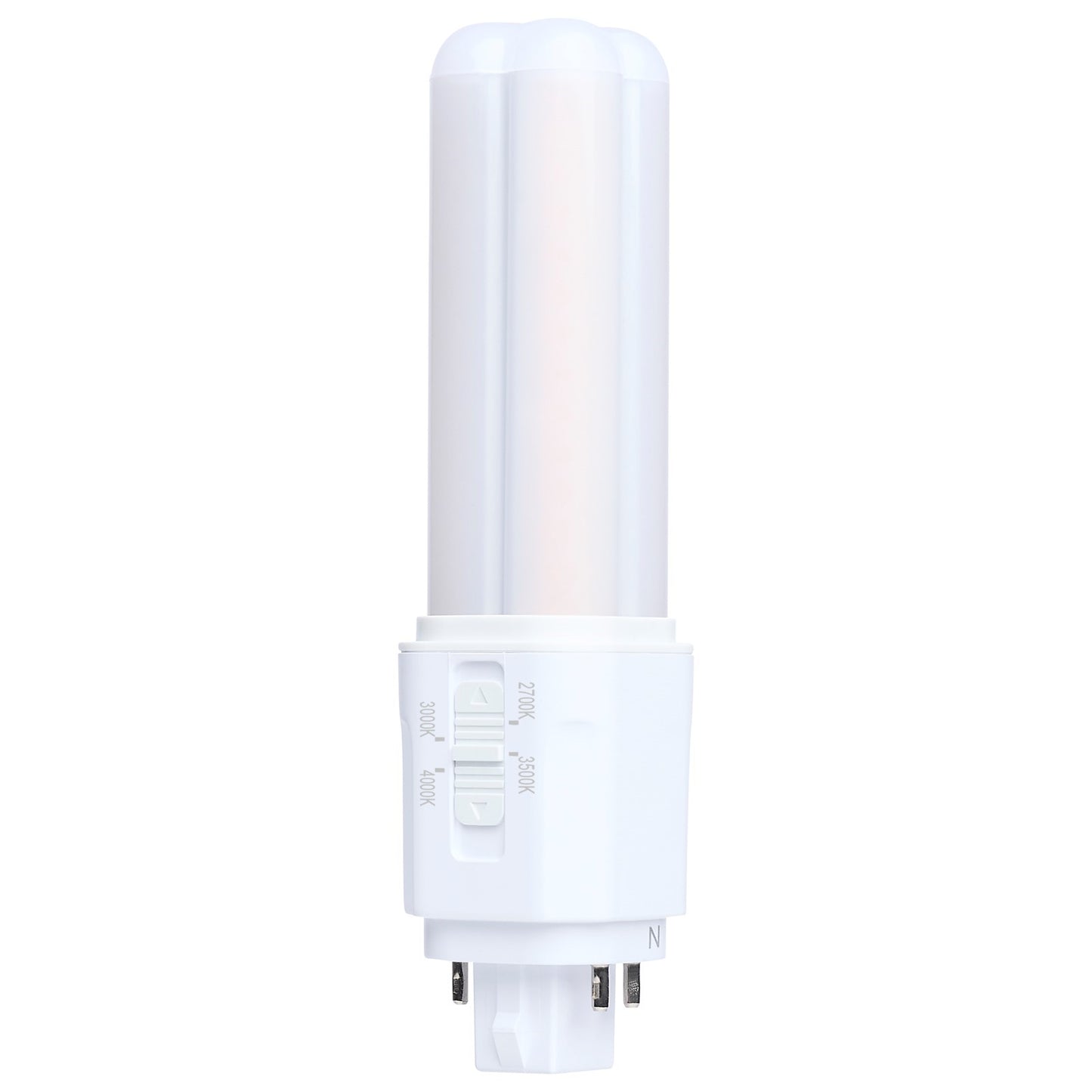 Nuvo Lighting S29884 7W LED PLC Lamp | G24q Base, 4-CCT Selectable, Type A/B | Commercial & Residential Retrofit | 900 Lumens, 50,000 | Model S29884