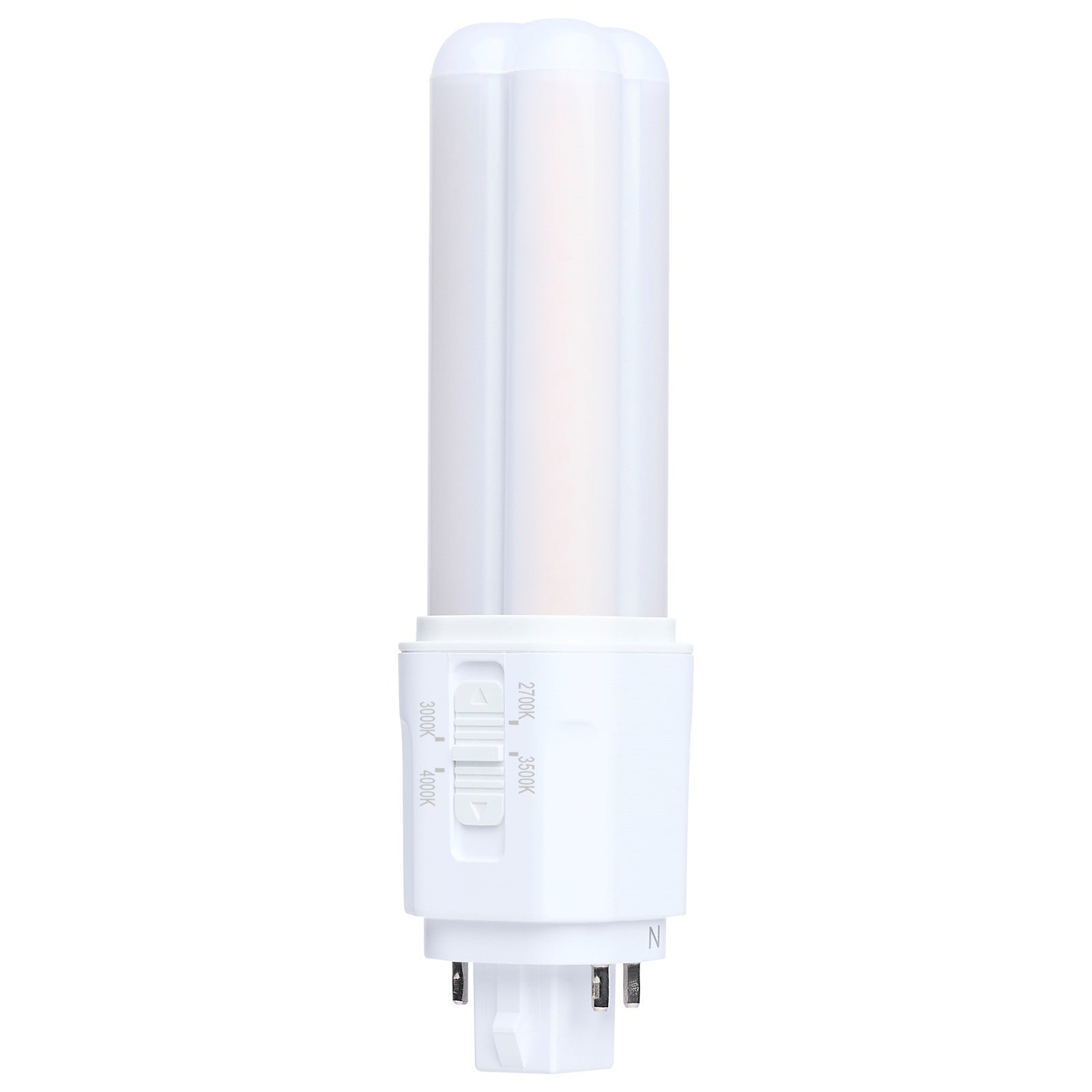Nuvo Lighting S29884 7W LED PLC Lamp | G24q Base, 4-CCT Selectable, Type A/B | Commercial & Residential Retrofit | 900 Lumens, 50,000 | Model S29884