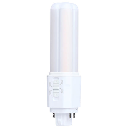 Nuvo Lighting S29884 7W LED PLC Lamp | G24q Base, 4-CCT Selectable, Type A/B | Commercial & Residential Retrofit | 900 Lumens, 50,000 | Model S29884