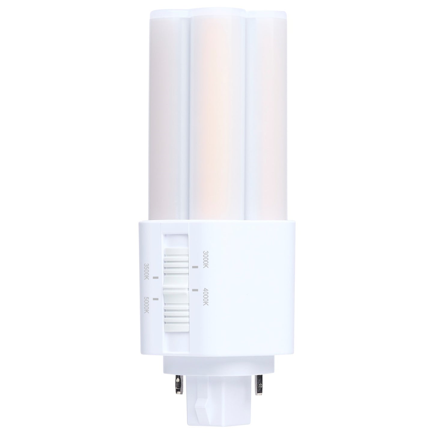 Nuvo Lighting S29885 7W LED PLT Lamp | GX24d Base, 4-CCT Selectable, Type B | Commercial & Residential Retrofit | 960 Lumens, 50,000 | Model S29885