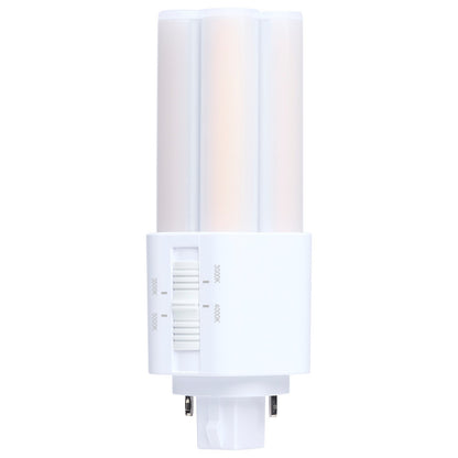 Nuvo Lighting S29885 7W LED PLT Lamp | GX24d Base, 4-CCT Selectable, Type B | Commercial & Residential Retrofit | 960 Lumens, 50,000 | Model S29885