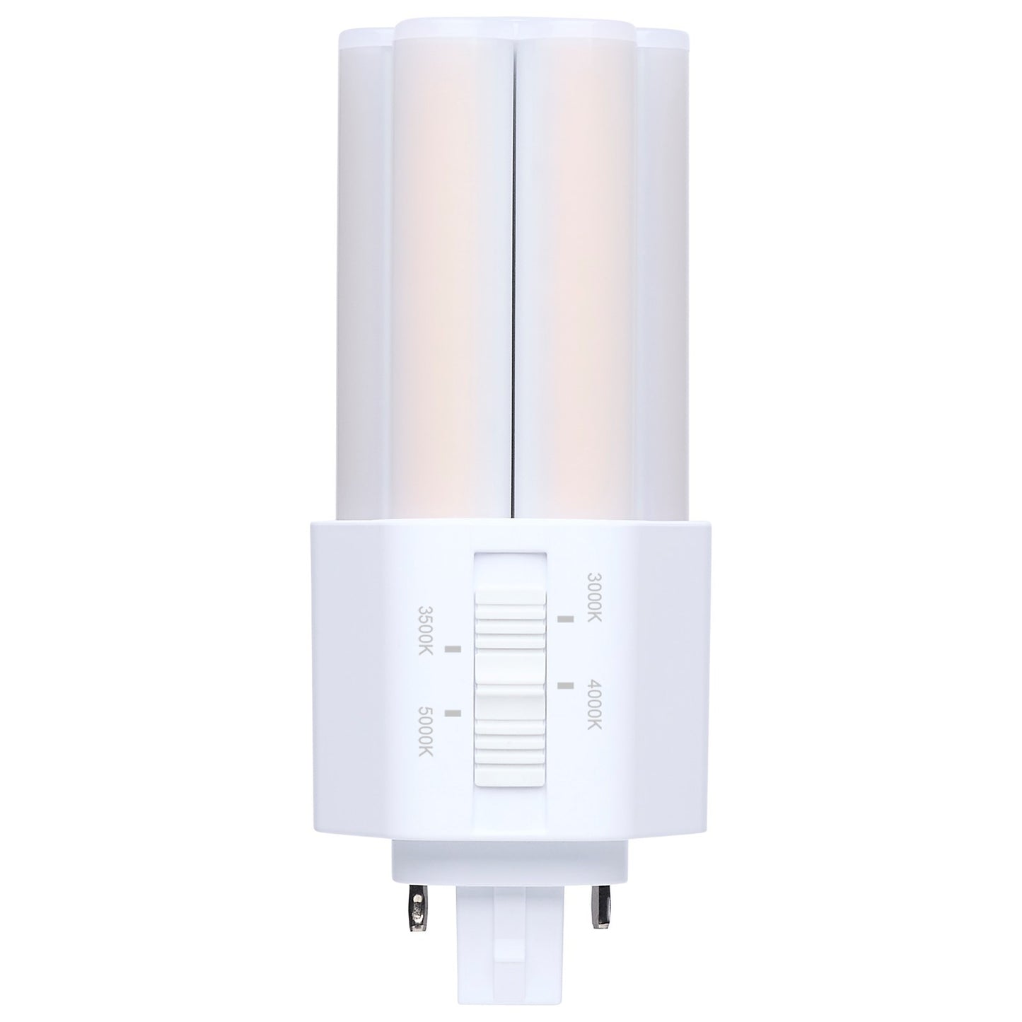 Nuvo Lighting S29885 7W LED PLT Lamp | GX24d Base, 4-CCT Selectable, Type B | Commercial & Residential Retrofit | 960 Lumens, 50,000 | Model S29885