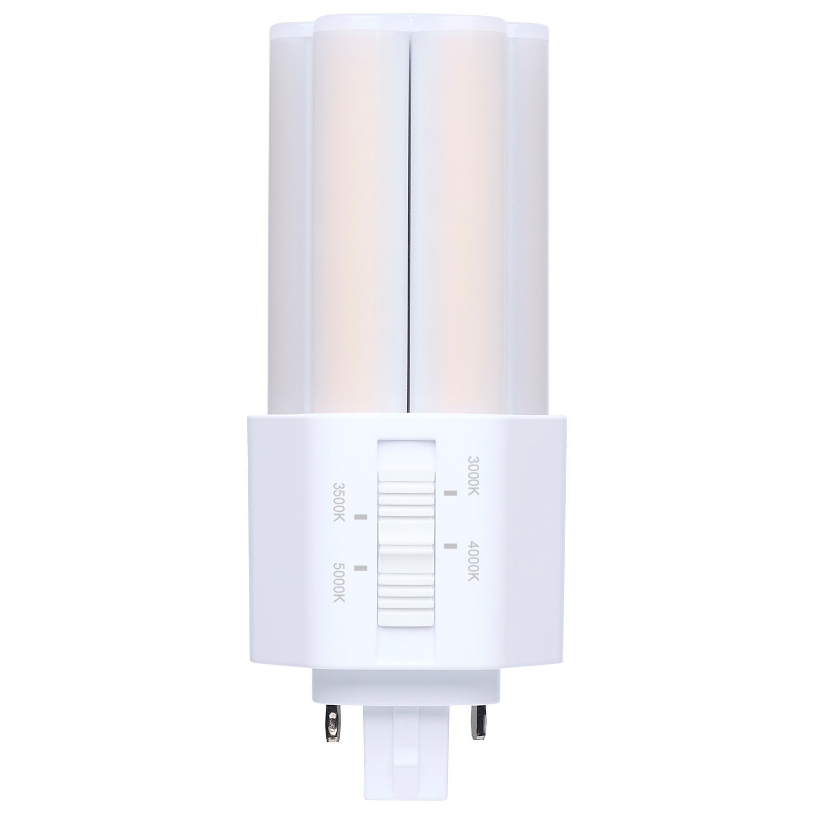 Nuvo Lighting S29885 7W LED PLT Lamp | GX24d Base, 4-CCT Selectable, Type B | Commercial & Residential Retrofit | 960 Lumens, 50,000 | Model S29885