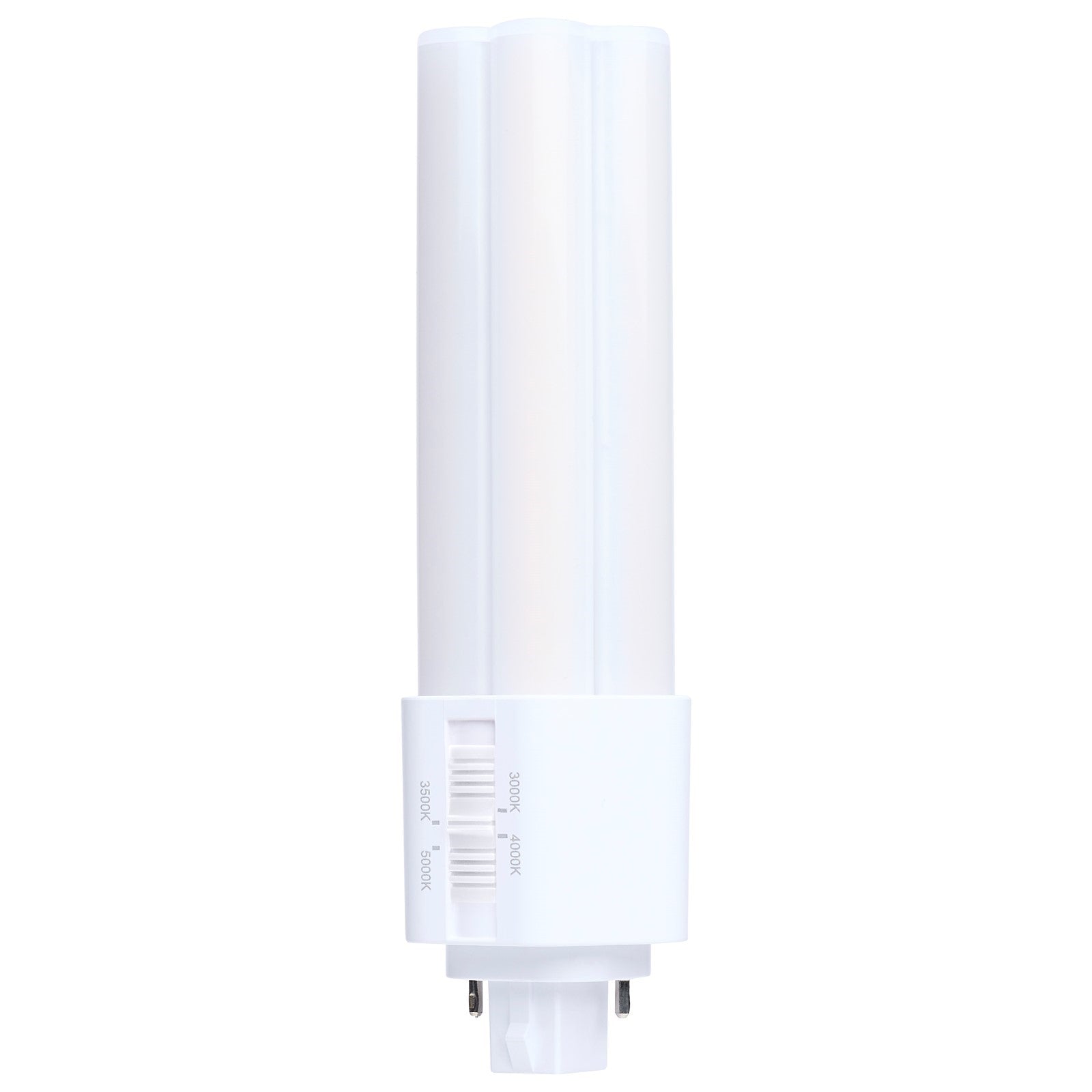 Nuvo Lighting S29888 17W PLT LED Bulb | GX24d Base Type B Ballast Bypass | Selectable 3000K-5000K CCT | 2500 Lumens, Non-Dimmable | Model S29888