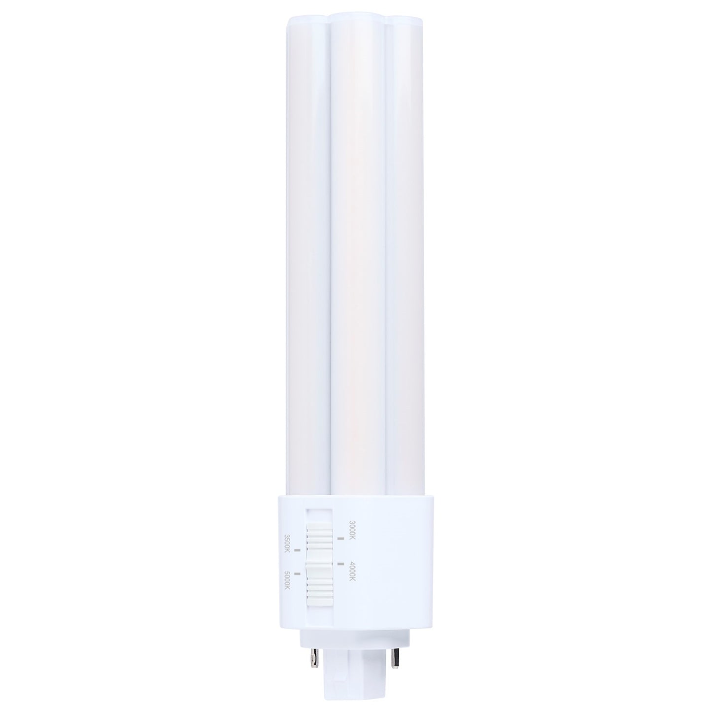Nuvo Lighting S29889 23W PLT LED Bulb | GX24d Base Type B Ballast Bypass | Selectable 3000K-5000K CCT | 3300 Lumens, Non-Dimmable | Model S29889