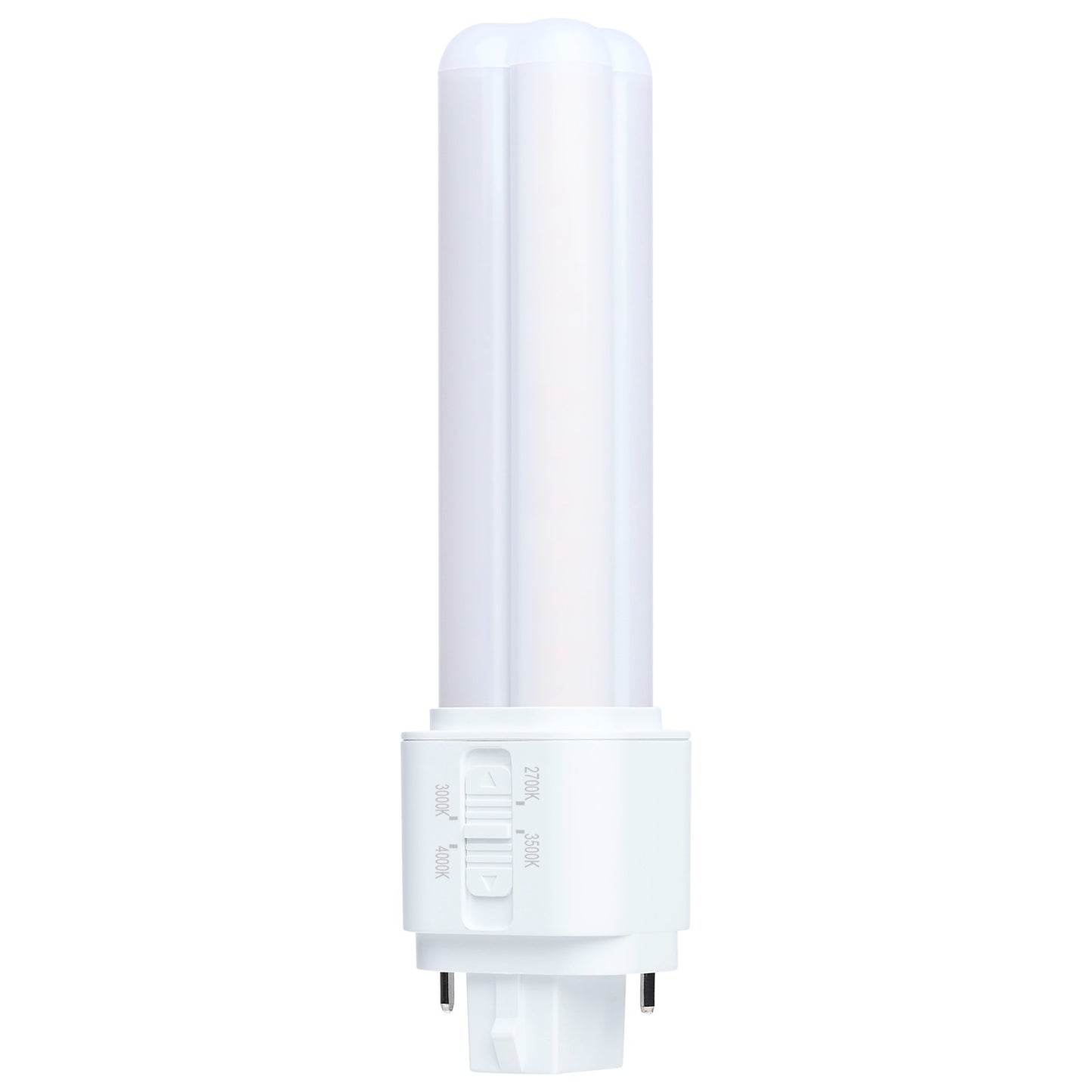 Nuvo Lighting S29899 9W PLC LED Lamp | GX32d Base, CCT Selectable 2700K-4000K | Type A/B Ballast Compatible | 120-277V, 1200 Lumens | Model S29899