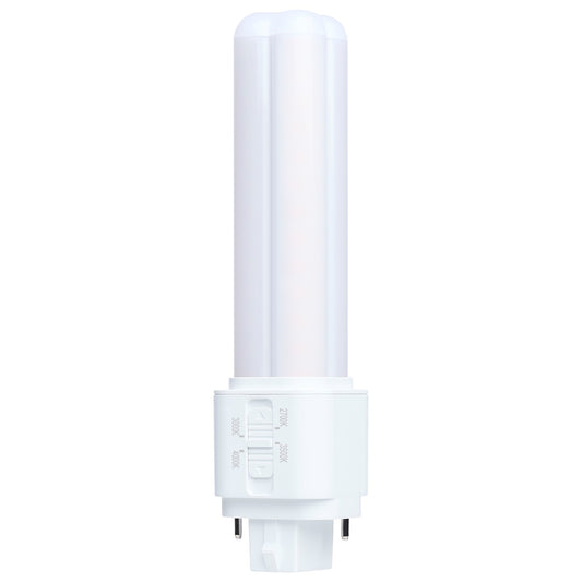 Nuvo Lighting S29899 9W PLC LED Lamp | GX32d Base, CCT Selectable 2700K-4000K | Type A/B Ballast Compatible | 120-277V, 1200 Lumens | Model S29899