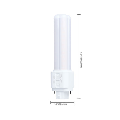Nuvo Lighting S29899 9W PLC LED Lamp | GX32d Base, CCT Selectable 2700K-4000K | Type A/B Ballast Compatible | 120-277V, 1200 Lumens | Model S29899