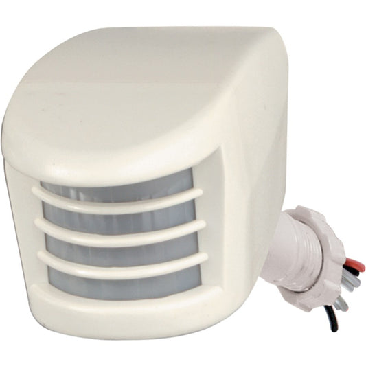 Nuvo Lighting SF76-500 Add-On Motion Sensor | White Traditional | Indoor Security & Closet Light Control | 8 x 3 x 2 in | Model SF76-500