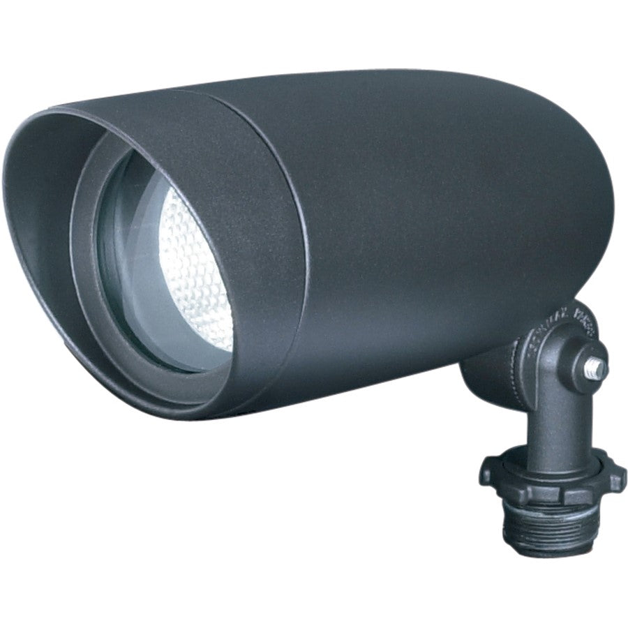 Nuvo SF76-645 1-Light 6in Landscape Flood Light | Traditional Dark Bronze | Outdoor Pathway & Garden Accent | 5.5 x 2.5 in, Wet Location | Model SF76-645