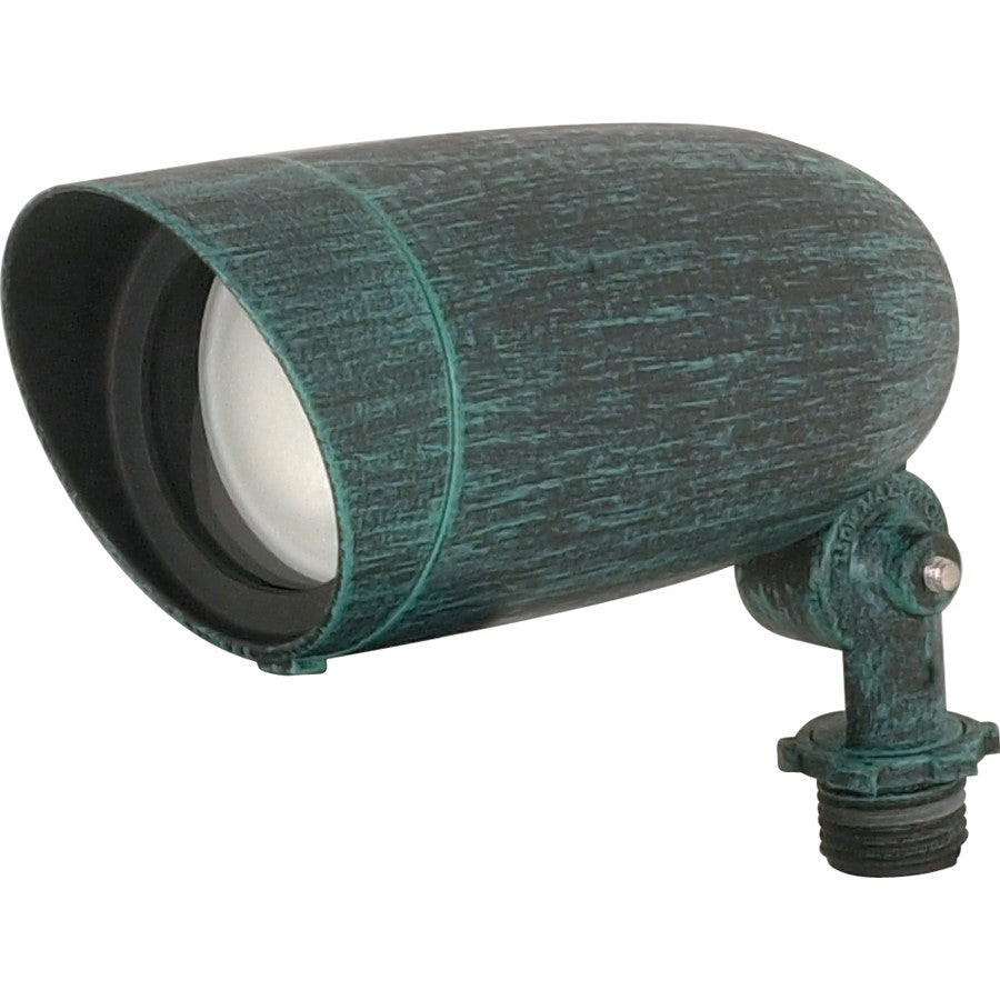 Nuvo Lighting PAR16 Landscape Fixture | Traditional Antique Verdi Finish | Outdoor Pathway & Garden Accent | 5.5 x 2.5 in, Wet Location | Model SF76-655