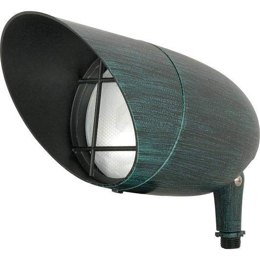 Nuvo Lighting PAR38 Landscape Fixture | Traditional Antique Verdi Finish | Outdoor Garden & Pathway Accent | 12.5 x 5.5 in, 1-Light 150W | Model SF76-658