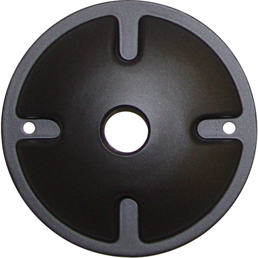 Nuvo Lighting SF76-665 1-Light Mounting Plate | Traditional Dark Bronze | Outdoor & Wet Location Ceiling Mount | 4.5 x 1 in | Model SF76-665