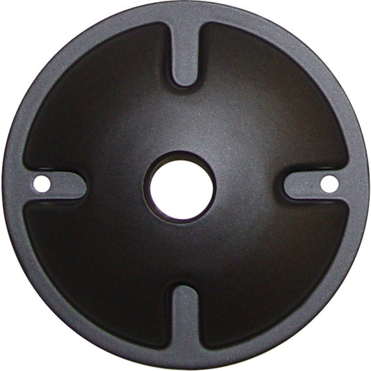 Nuvo Lighting SF76-665 1-Light Mounting Plate | Traditional Dark Bronze | Outdoor & Wet Location Ceiling Mount | 4.5 x 1 in | Model SF76-665