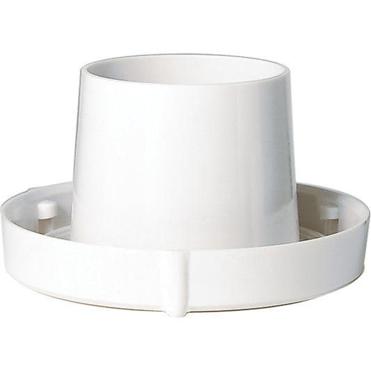 Nuvo Lighting Twist Lock Holder | Traditional White Porcelain | Outdoor Porch & Covered Patio Ceiling Light Socket | 1-Light, 150W Max | Model SF77-693