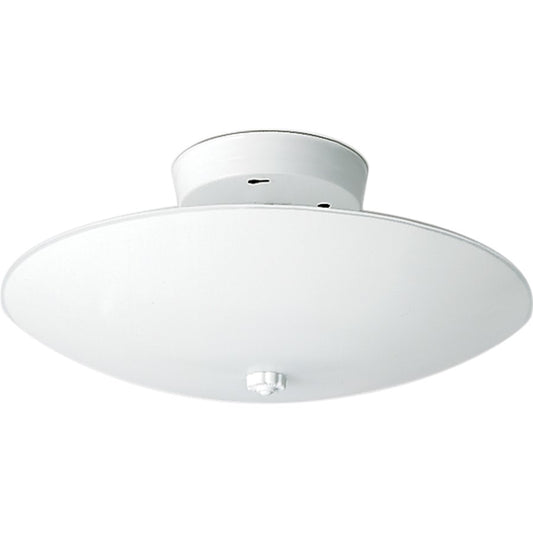 Nuvo Lighting SF77-823 2-Light 12in Flush Mount | Traditional White Glass | Bathroom & Hallway Ceiling Light | 12 x 12 x 4.75 in | Model SF77-823