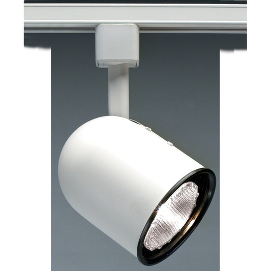 Nuvo Lighting TH216 1-Light Track Head | Transitional White Cylinder | Kitchen & Living Room Accent | 4.5 x 7 in, 50W PAR20 | Model TH216