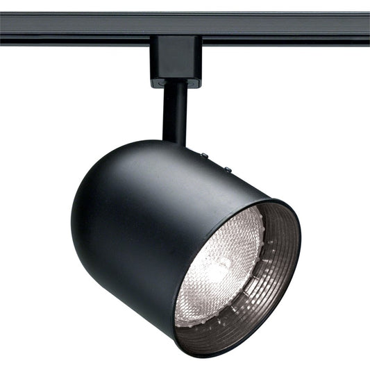 Nuvo Lighting TH217 1-Light Track Head | Transitional Black Cylinder | Accent & Display Lighting | 4.5 x 7 in, 3.5 in Extension | Model TH217