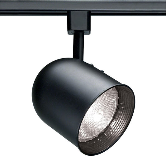 Nuvo Lighting TH219 1-Light Track Head | Transitional Black Cylinder | Living Room & Kitchen Accent | 75W PAR30, Medium Base, 4.5x5.25 in | Model TH219