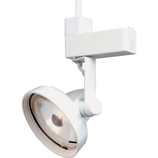 Nuvo Lighting TH271 1-Light Track Head | Transitional White Gimbal Ring | Accent & Display Lighting | 4.25 x 3 in, 50W PAR36 | Model TH271