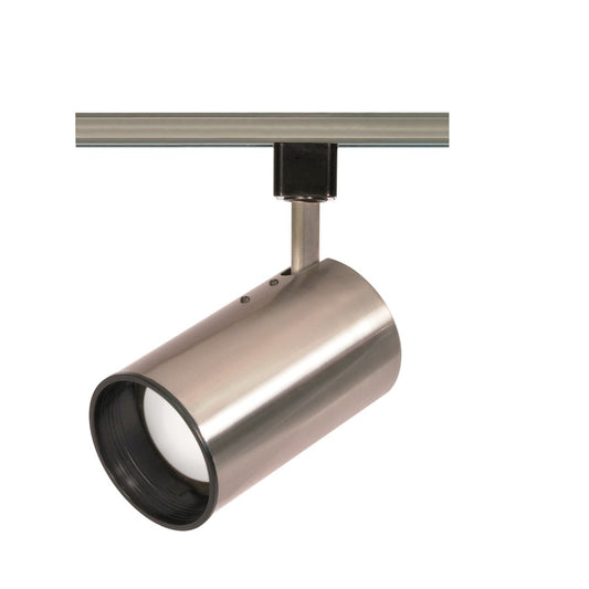 Nuvo Lighting TH307 1-Light Track Head | Transitional Brushed Nickel Cylinder | Kitchen & Living Room Accent | 4.25 x 6.5 in, 50W R20 | Model TH307