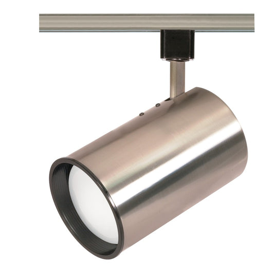 Nuvo Lighting TH308 1-Light Track Head | Transitional Brushed Nickel Cylinder | Living Room & Kitchen Accent | 4.5 x 7 in, 75W R30 | Model TH308