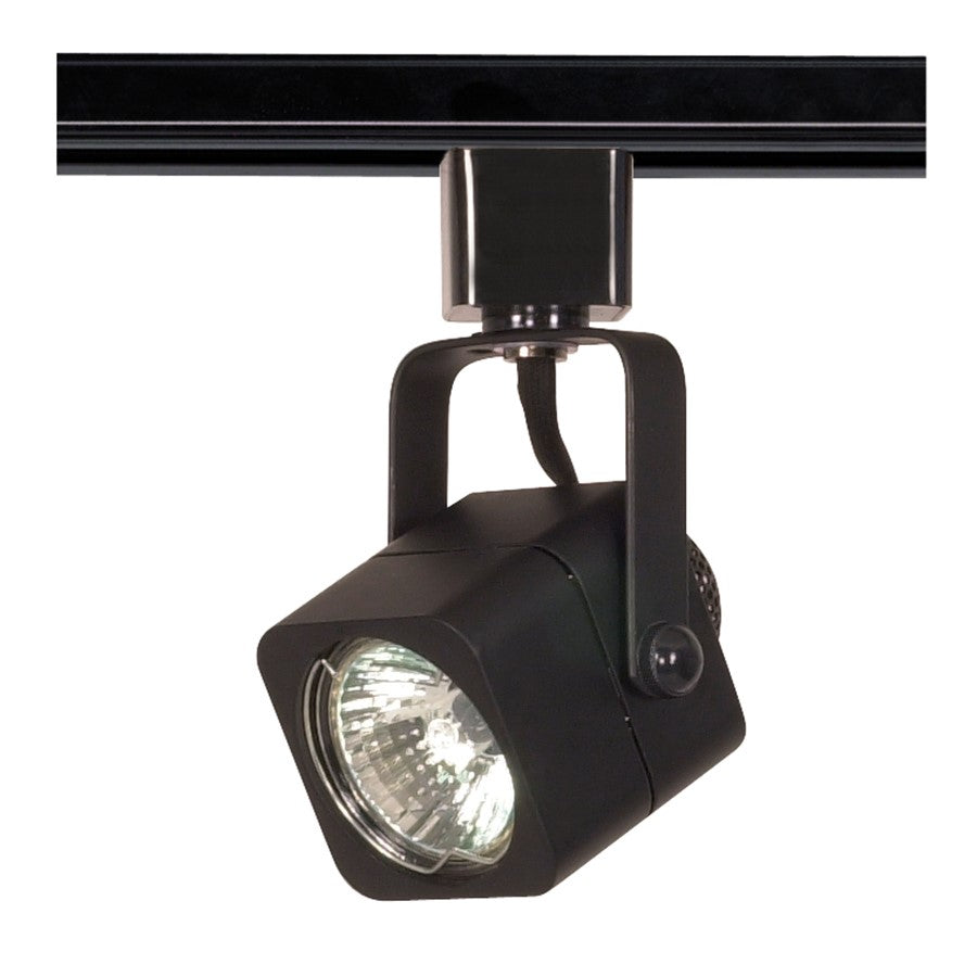 Nuvo Lighting TH313 1-Light Track Head | Transitional Black Finish | Living Room & Kitchen Accent | 50W MR16 GU10 | Model TH313