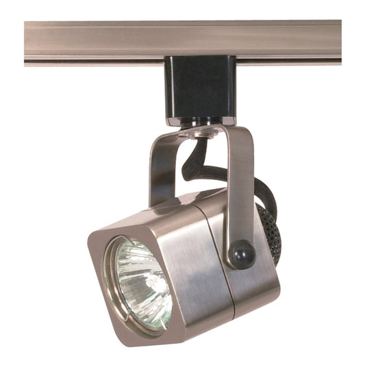 Nuvo Lighting TH314 1-Light Track Head | Transitional Brushed Nickel | Living Room & Hallway Accent | 50W MR16 GU10, 120V | Model TH314