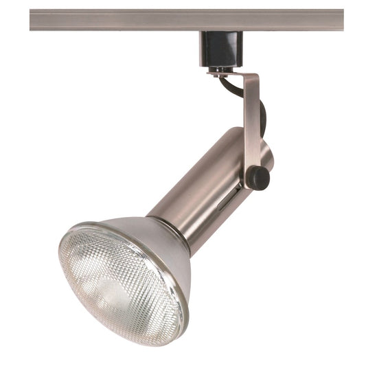 Nuvo Lighting TH324 1-Light Track Head | Transitional Brushed Nickel | Living Room & Kitchen Accent | 2 x 4.75 in, 7in Extension | Model TH324