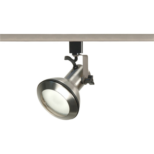Nuvo Lighting TH331 1-Light Track Head | Transitional Brushed Nickel | Living Room & Kitchen Accent | 4.5 x 7.5 in, 75W PAR30 | Model TH331