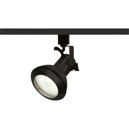 Nuvo Lighting TH333 1-Light Track Head | Transitional Black | Kitchen & Accent Lighting | 75W PAR30, Medium Base, 4.5x7.5 in | Model TH333