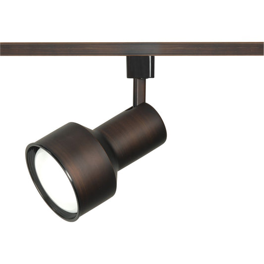 Nuvo Lighting TH342 1-Light Track Head | Transitional Russet Bronze Cylinder | Living Room & Hallway Accent | 4.5 x 6.5 in, 75W R30 | Model TH342