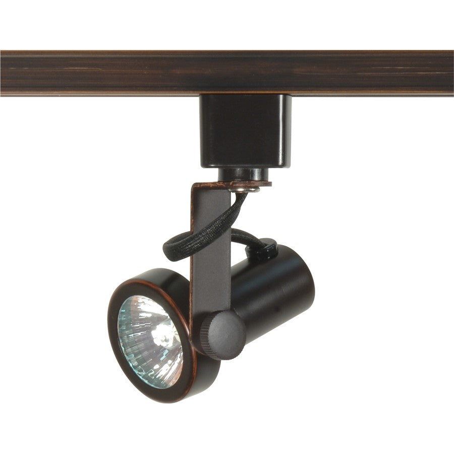 Nuvo Lighting TH352 1-Light Track Head | Transitional Russet Bronze | Living Room & Hallway Accent | 2.25in H, 4.5in Extension | Model TH352