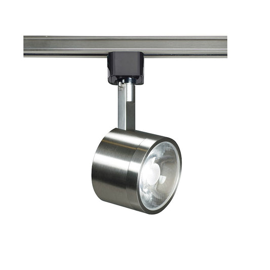 Nuvo Lighting TH407 12W LED Track Head Round | Contemporary Brushed Nickel | Accent & Task Lighting | 820 Lumens 3000K 90 CRI Dimmable | Model TH407