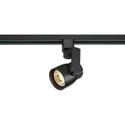 Nuvo Lighting TH422 12W LED Track Head | Contemporary Black Angle Arm | Kitchen & Accent Lighting | 820 Lumens, 3000K, Dimmable, 24° Beam | Model TH422