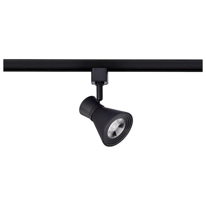 Nuvo Lighting TH641 12W LED Track Head | Contemporary Matte Black Aluminum and Steel | Kitchen & Task Lighting | 3.88 x 5.25 x 3.25 in, 1020 | Model TH641